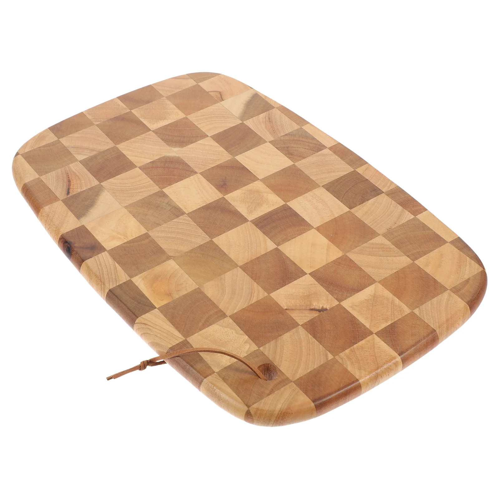 

Cheese Cutting Board Wooden Boards for Kitchen Double Sided Chopping Household Home