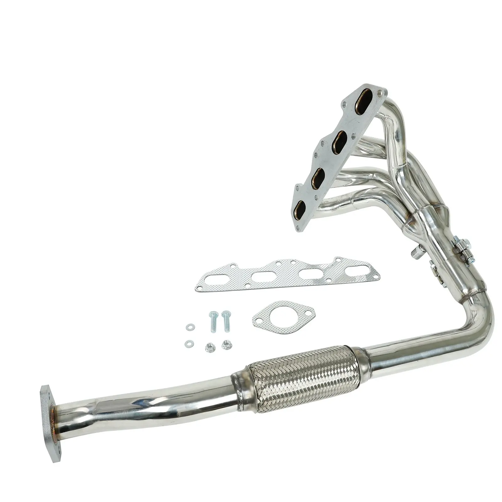 

Stainless Steel Exhaust Header For Mitsubishi Eclipse 2.0 95-99 1995-1999 2.0L