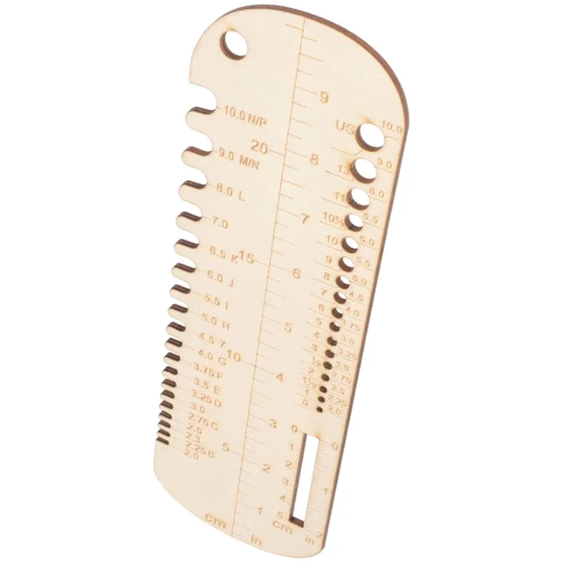 Линейка для носков инструмент вязания прямоугольная нить направляющая доска