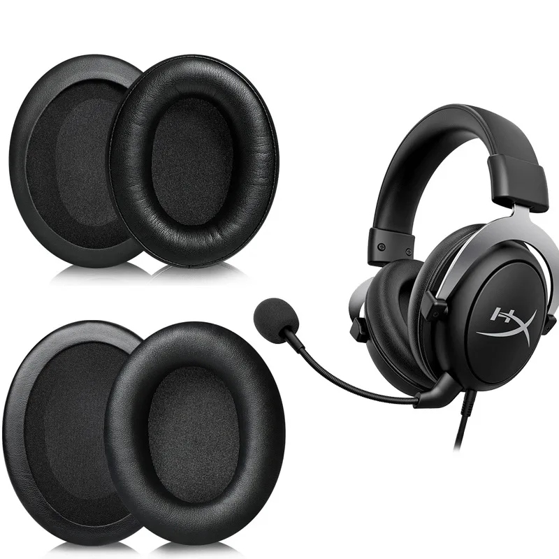 

Replacement Earpads for HyperX Cloud Core / Stinger / Flight /S /Silver / X / Headset Headphones Leather Sleeve Earphone Earmuff