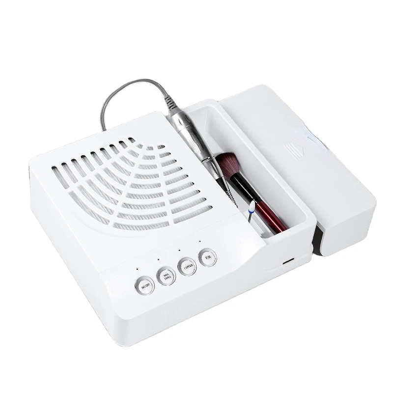 LUGX Custom 2 в 1 60 Вт 35000 об/мин электрическая дрель для ногтей пылесборник