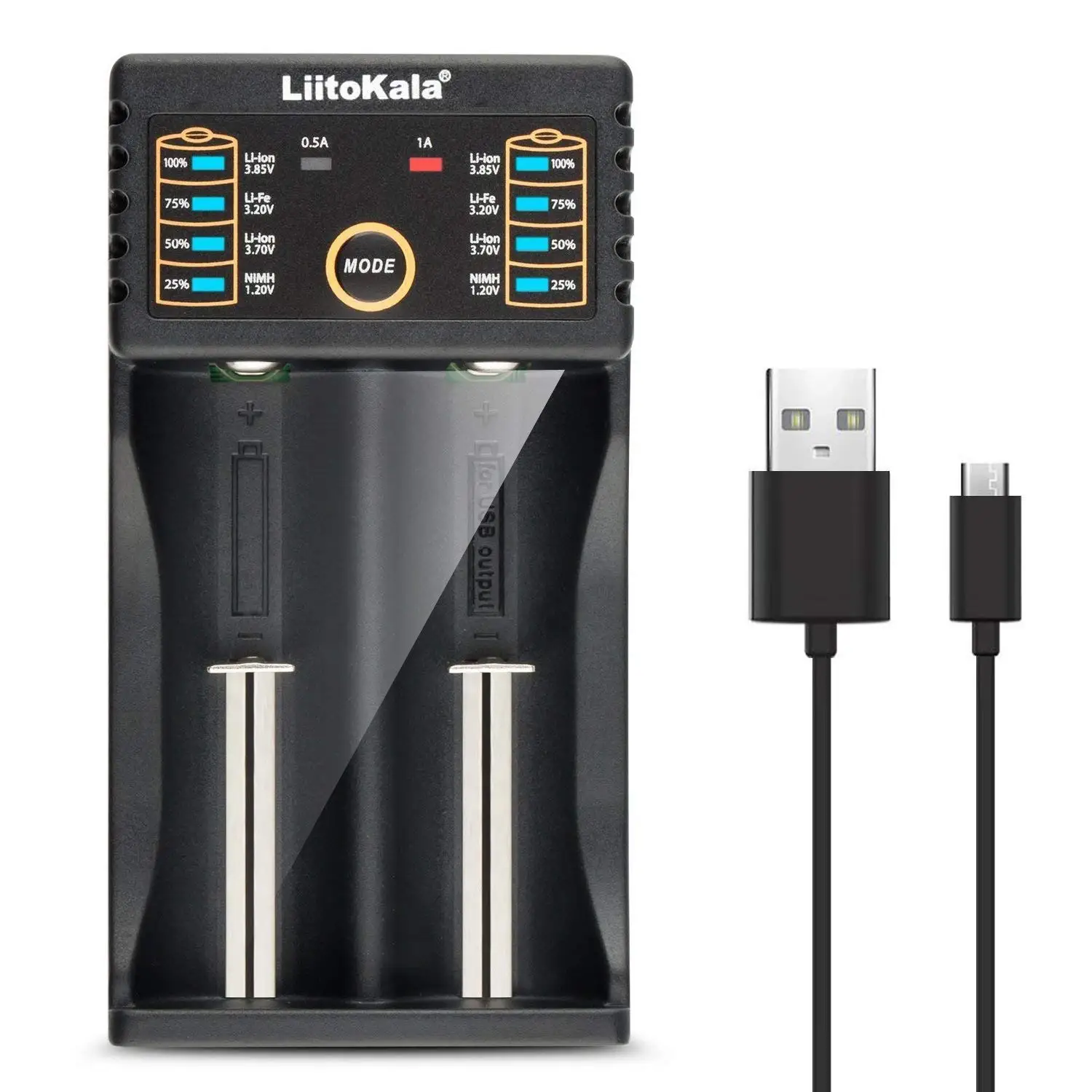 Зарядное устройство для литиевых батарей Liitokala Lii-M4S Lii-PD4 500S 18650