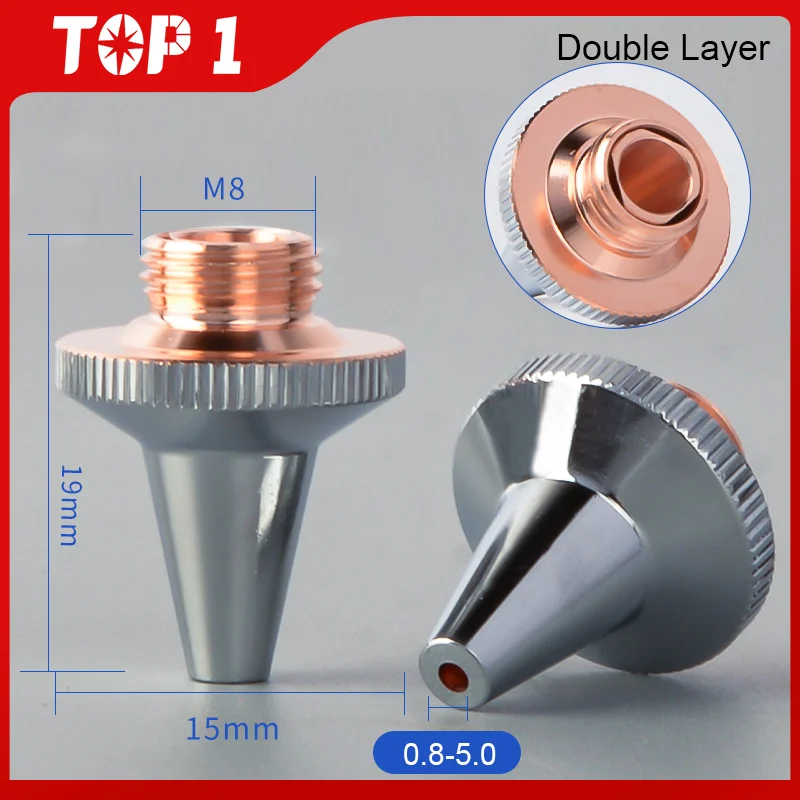

Насадки для лазерной резки D15H19M8 Singer и Raytools