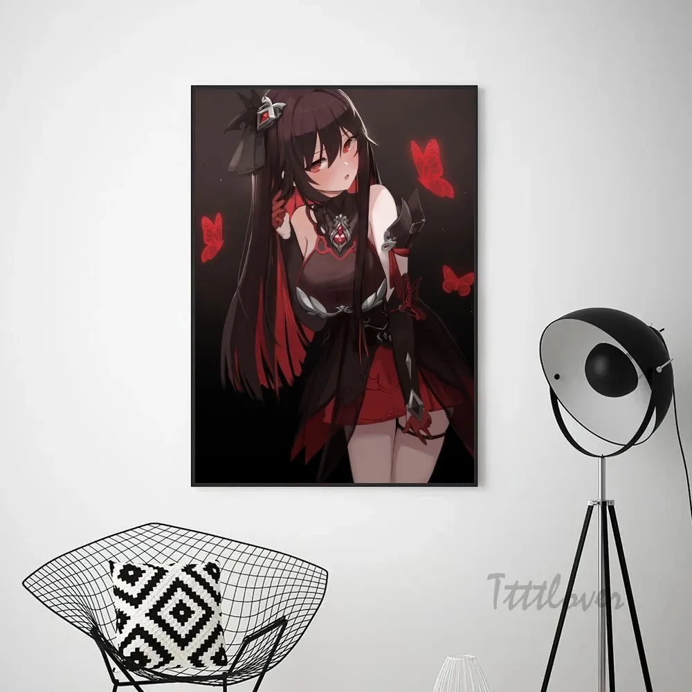 Постер Seele Vollerei Honkai наклейки декор для игровой комнаты подарки картина HD