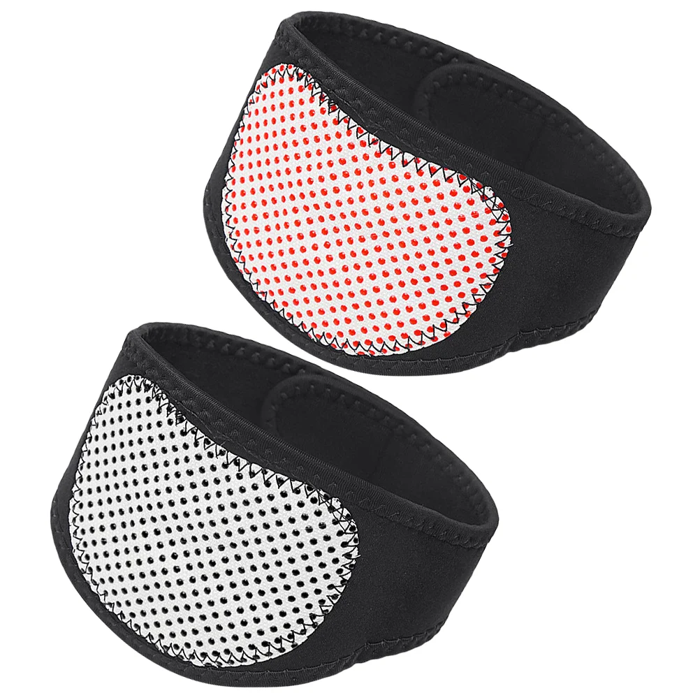 

2 Pcs Sports Magnet Neck Guard Protective Wrap Protector Adults Self-heating Band
