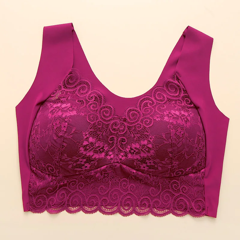 40-110 кг женский однотонный красивый бюстгальтер на спине сексуальный кружевной