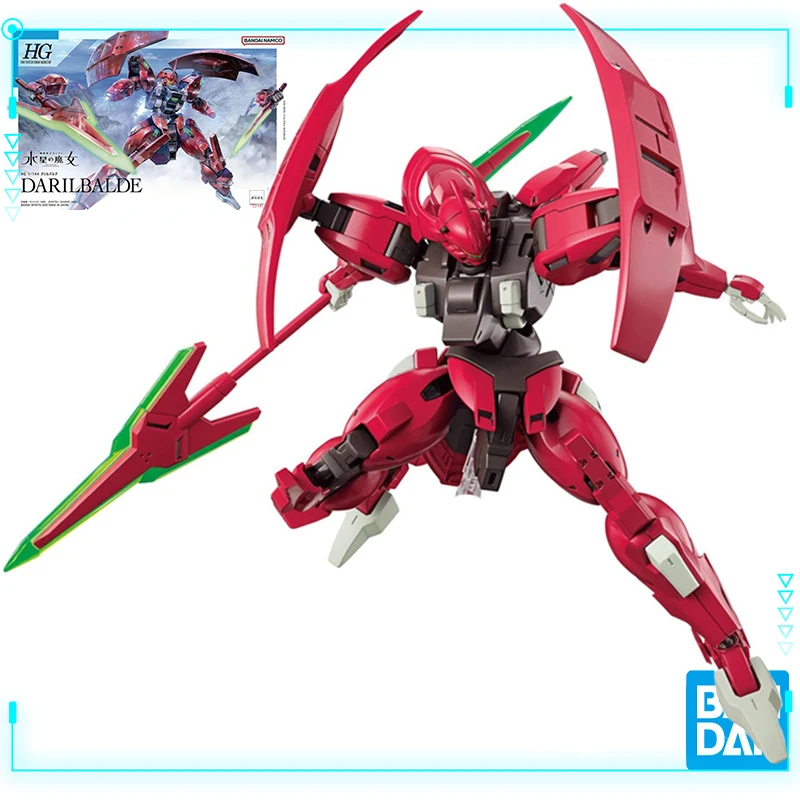 

Оригинальная игрушка Bandai HGTWFM 1/144, ведьма из MERCURY GUNDAM, искусственная черта, аниме мобильный костюм, модель, игрушка