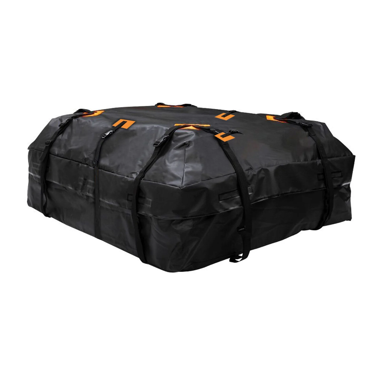 

600D Waterproof Car Roof Cargo Carrier Universal Luggage Bag Storage Cube Bag 20 Cubic feet for All Cars with/Without Rack