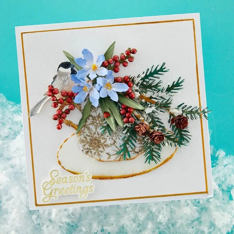 Новинка 2023 года. ГЛЯРИЯ СНЕГО СНЕГА. ИЗ СНЕЖНОЙ САДОВОЙ КОЛЛЕКЦИИ. От SUSAN TIERNEY-COCKBURN.