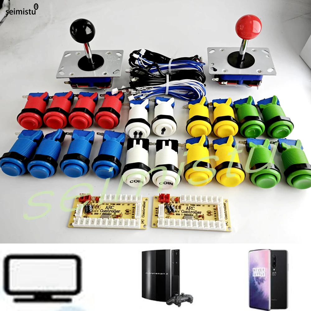 Набор Аркадных Джойстиков С Нулевой Задержкой Usb-кодер Mando Для Пк Кнопка Berry Raspi