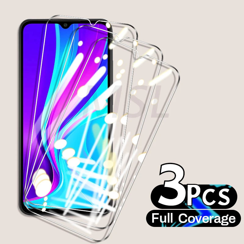

3Pcs Tempered Glass For Xiaomi Redmi 9 9A 9C 8A 7 7A 5 5A Screen Protector Anti Bluray For Redmi Note 8 8T 9T 9S 10 Pro glass
