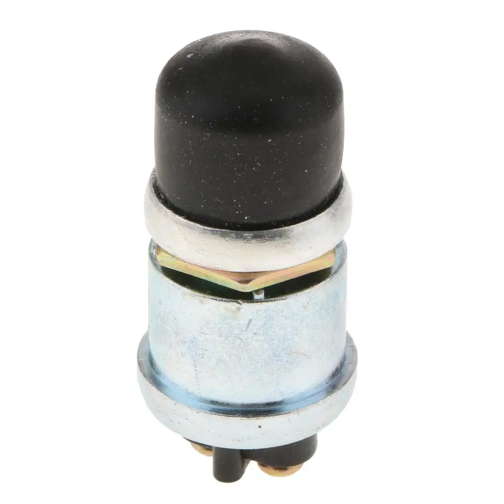 16-миллиметровый Мгновенный кнопочный переключатель зеленый Круглый 2-контактный