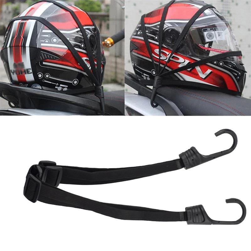 

Universal 60cm Motorcycle Luggage Strap Motorcycle Helmet Gears Fixed Elastic Buckle Rope High-Strength Retractable Protective