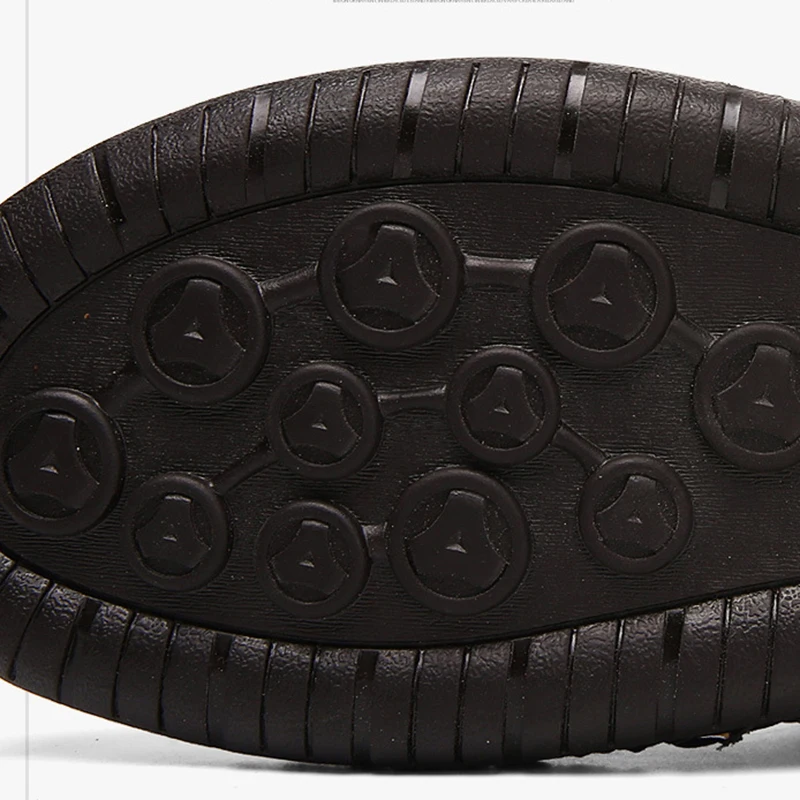 Мужские кожаные шлепанцы