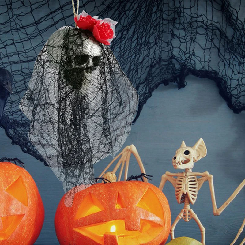 

Украшение в виде черепа для Хэллоуина