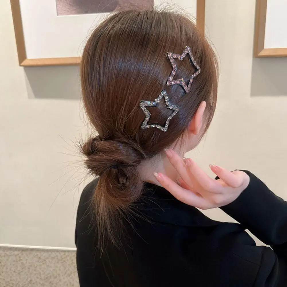 1 шт. заколка для волос со звездой