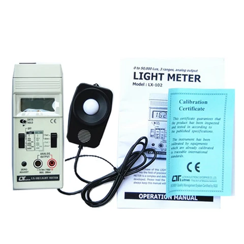 Портативный осветительный прибор LUTRON LX-102 LX102, обнаружение цифрового аналогового фотометра