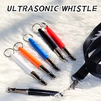 pet supplies dog accessories pet dog interactive fun whistle stop barking adjustable dog flute training whistle cat dog training