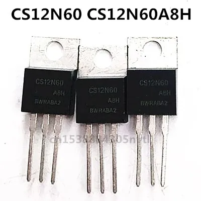 

Original 6PCS/lot CS12N60 CS12N60A8H 12A/600V TO-220