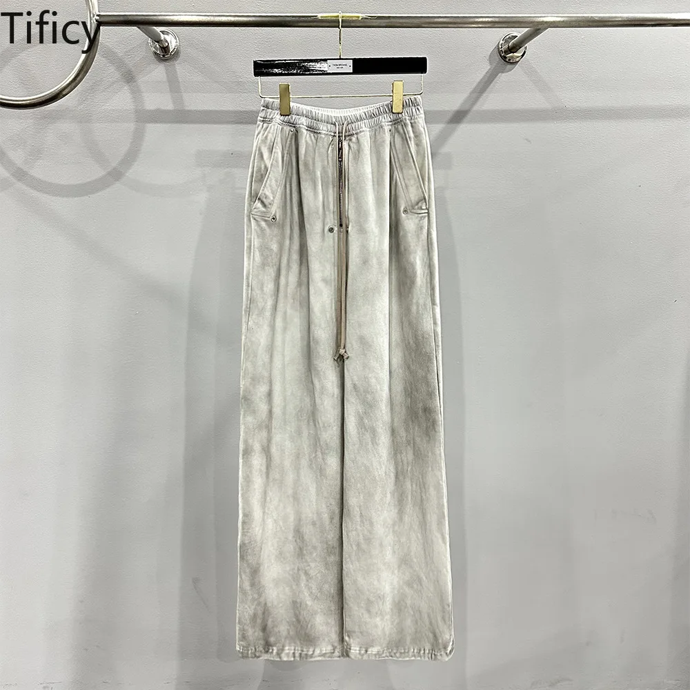 TIFICY High Street Хлопковые модные мужские потертые ремесленные свободные повседневные