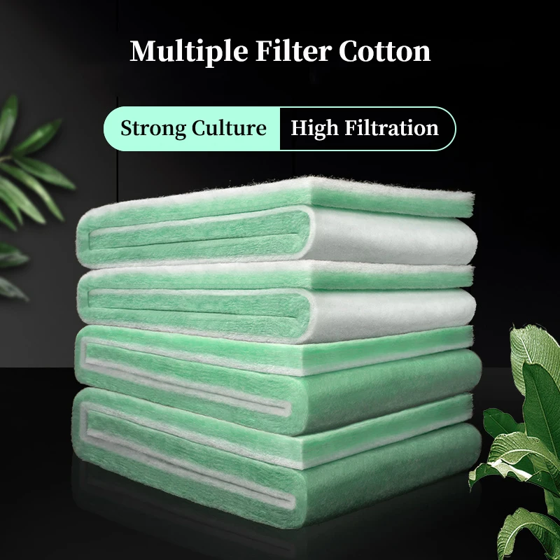 

Aquarium Filter Media Bio Sponge Filter Cotton Fish Tank Water Purification Material Koi Pond Filter Pad Special Rattan Cotton