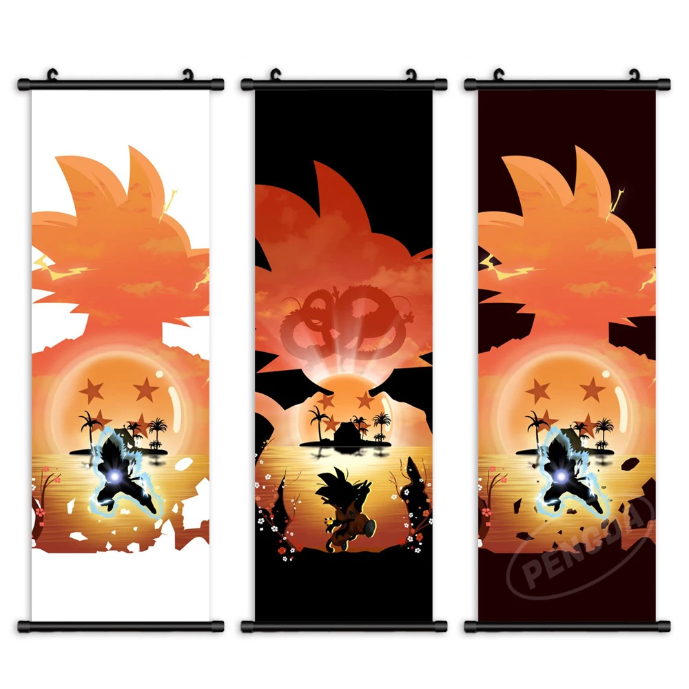 

Anime Manga Kakarot Wall Decor Canvas Home Decorative Paintings Pictures Prints Dragon Ball Z Goku Posters For Children's Room