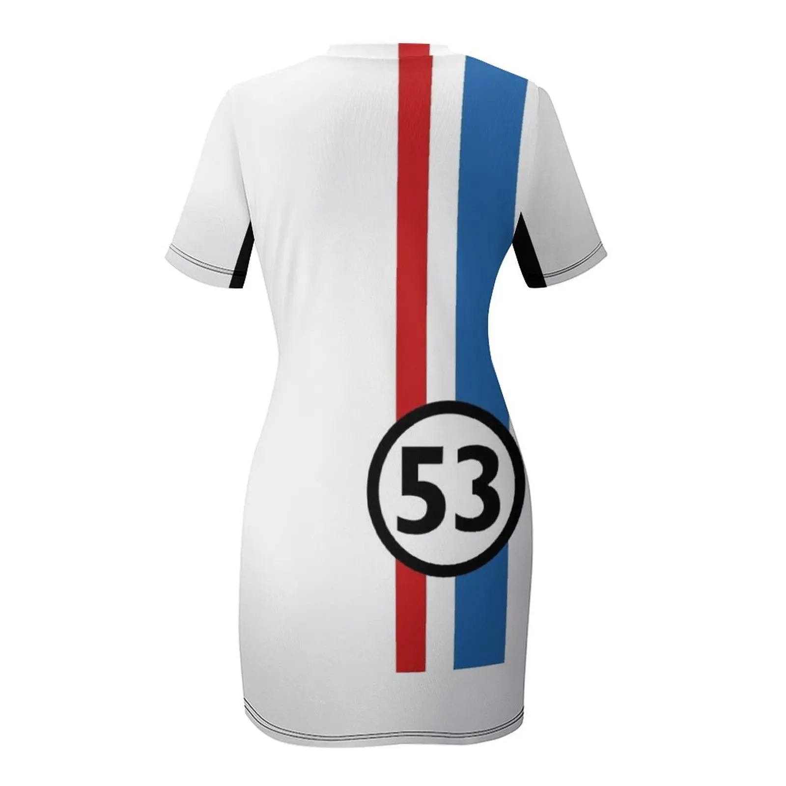 Herbie 53 платье с короткими рукавами для старого автомобиля вечерние платья женское