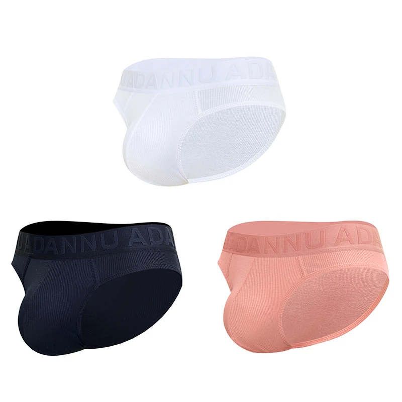 Мужское нижнее белье удобные быстросохнущие трусы-бикини с заниженной талией и