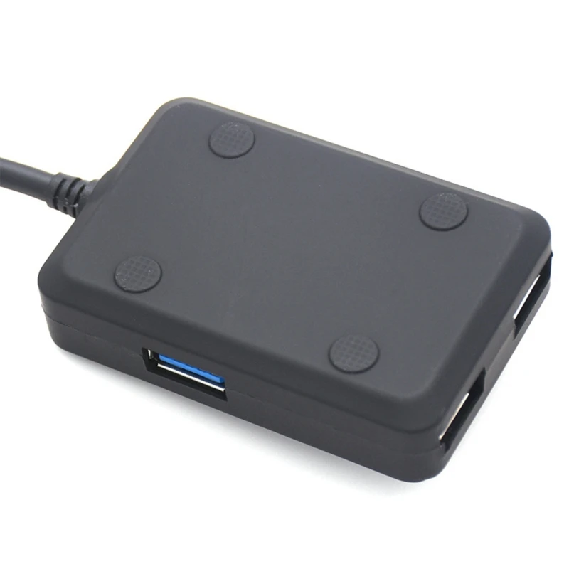 

Высококачественный высокоскоростной 5 Гбит/с адаптер для USB 3,0, разветвитель с 4 портами для ПК, ноутбука, ноутбука, приемника