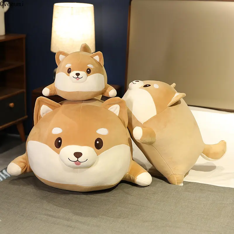 

Stuffed Soft Cartoon Animal Dog Toys Gift For Children Girls Birthday Gift 35/50/70cm Cute Giant Fat Shiba Inu Plush Pillow