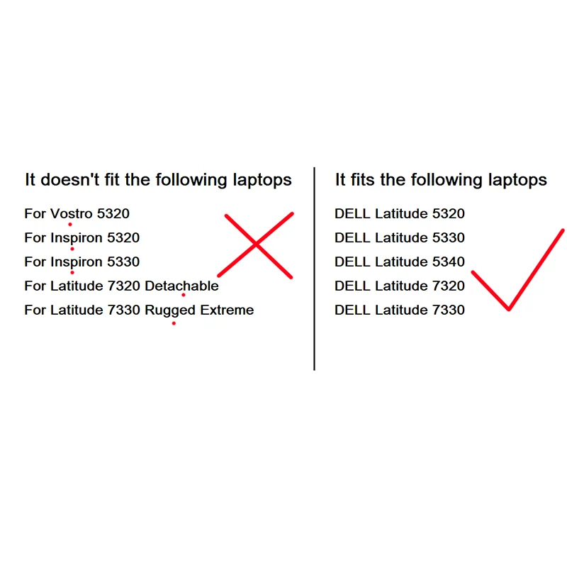 Клавиатура с подсветкой для ноутбука Dell Latitude 5320 5330 5340 7320 7330 US LA испанская
