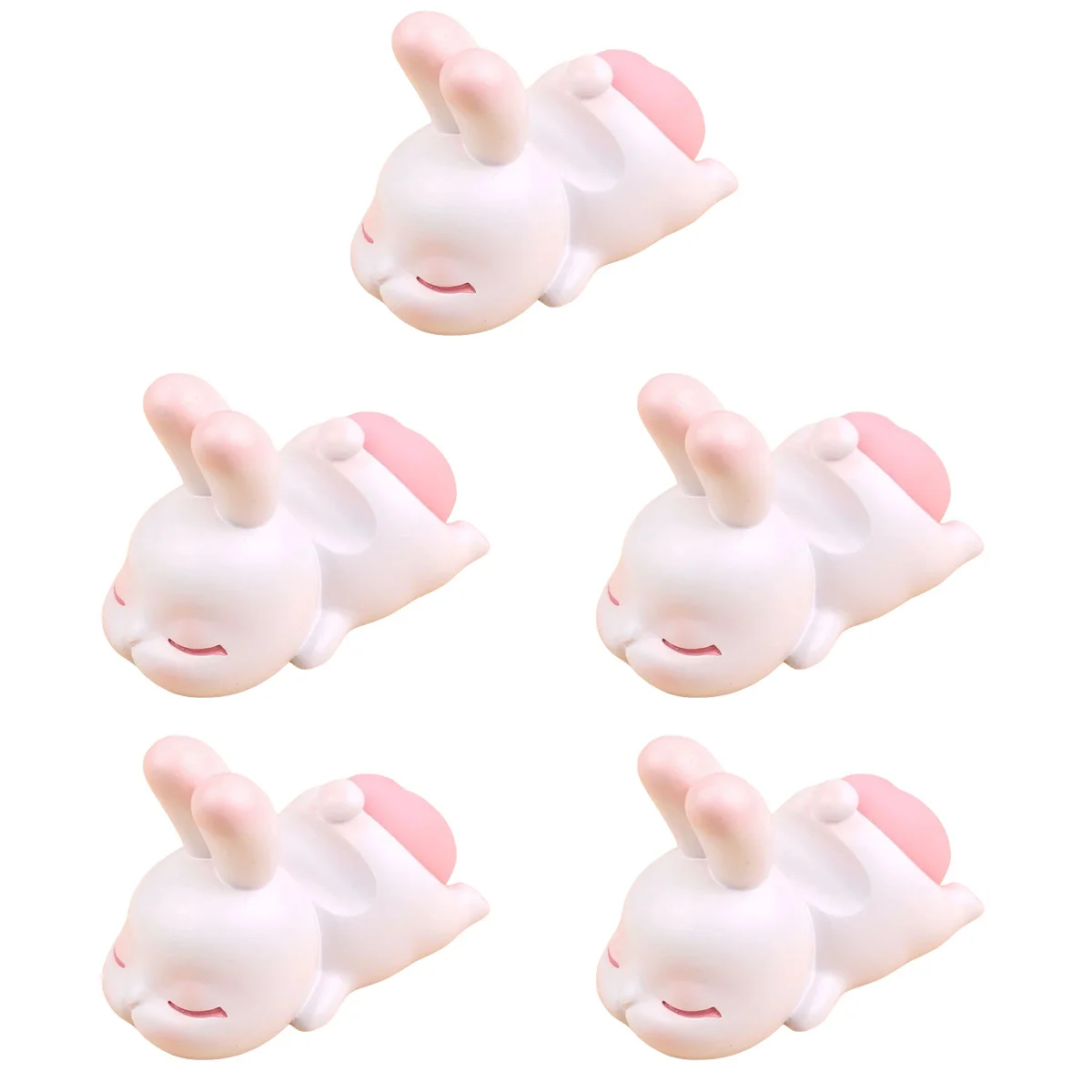 

5pcs Cute Stand Animal Rabbit Mobile Stand Cell Holder Desktop Holder