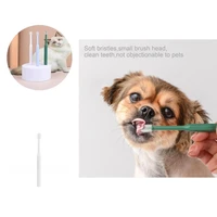 functional pet dog toothbrush fresh mouth tpe teeth care 360 degree pet toothbrush dog toothbrush pet toothbrush