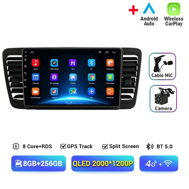 

Для Subaru Outback 3 Legacy 4 2003-2009 Android автомобильный радиоприемник мультимедиа автомобильная стереосистема интеллектуальная GPS-навигация