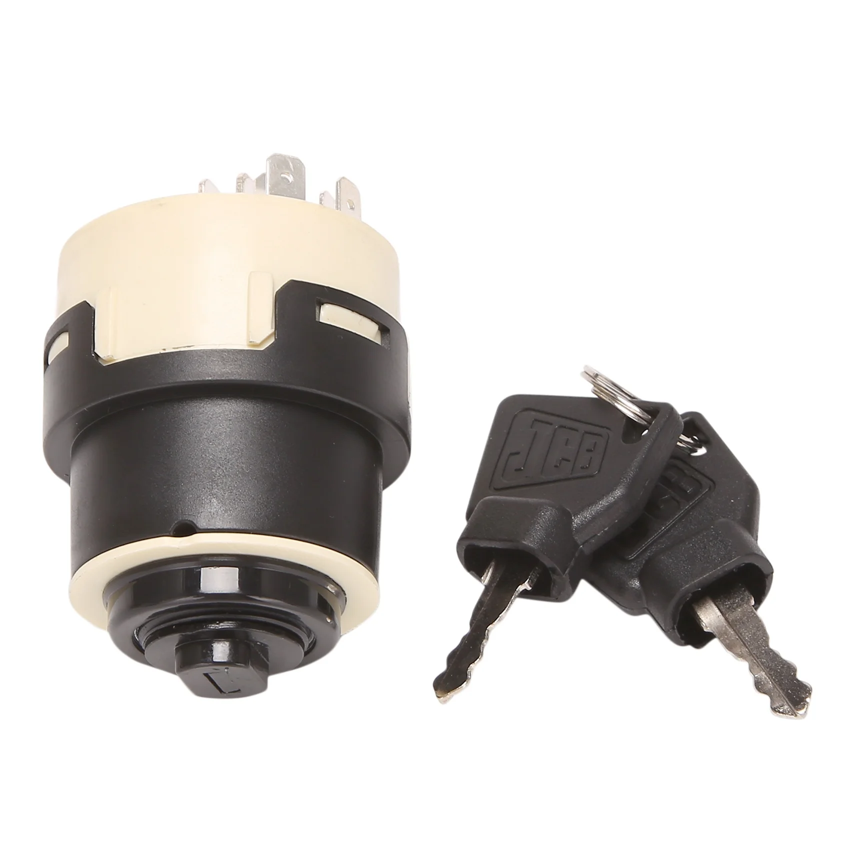 Выключатель зажигания с двумя ключами для JCB 3CX 4CX 85804674 701/80184 50988