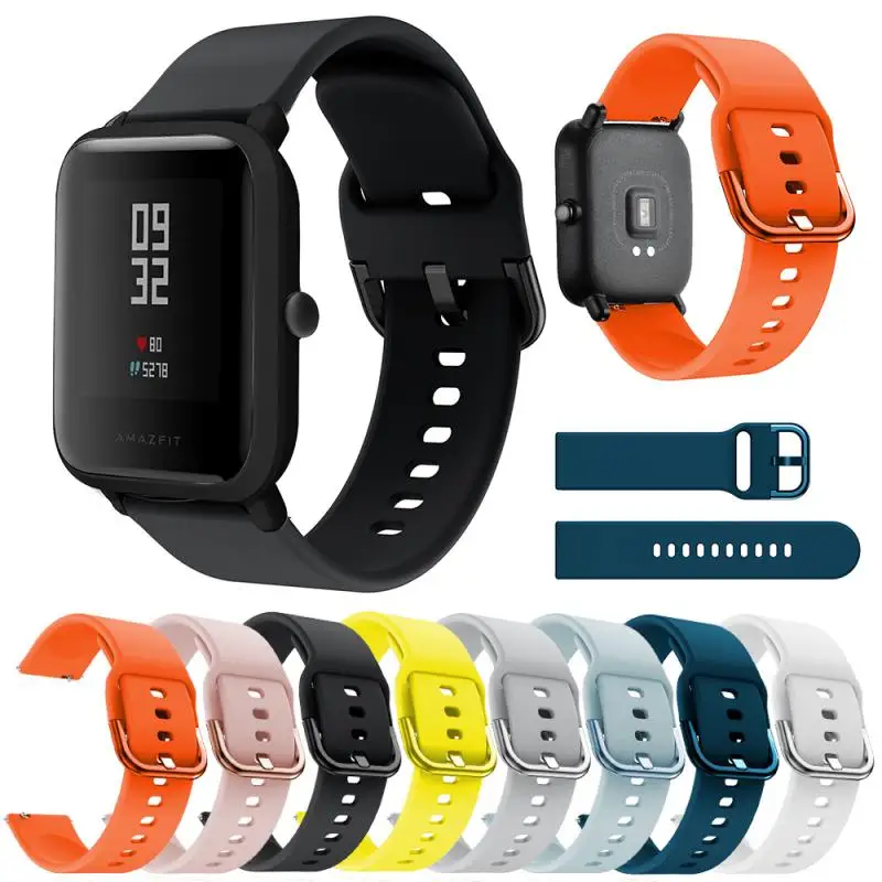 

Silicone Smart Watch Strap For Samsung Galaxy Active Huami Watch Bracelet Replacement Waterproof Sport Training Watch Bracelet