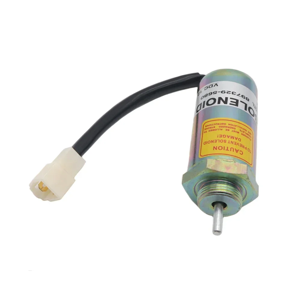 12В 897329 -5680 Автомобильный соленоид отключения топлива для Hitachi EX50U EX55 ZX55UR EX27U EX35