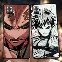 naruto gaara phone case for redmi note 10 11 pro k40 gaming 11t 9t 7 8 8t 9 8a 9a 9c 9s pro soft shockproof shell fundas cover