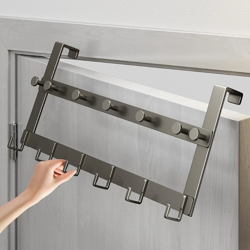 Над дверью 13 крючков домашний органайзер для ванной комнаты вешалка одежды
