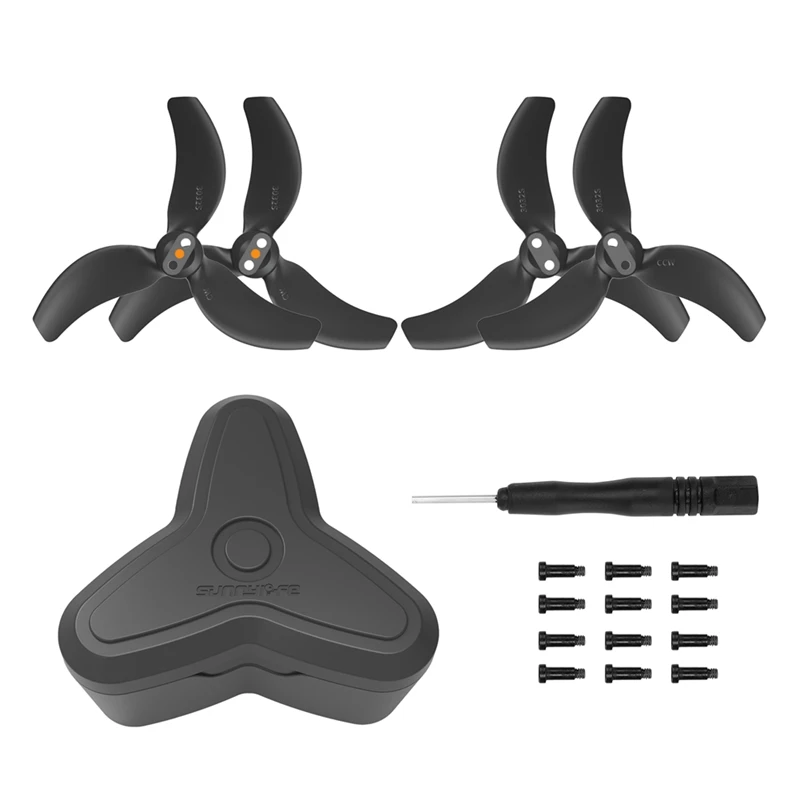 Black 3032S Propellers with Storage Case Black 3032S Propellers with Storage Case
