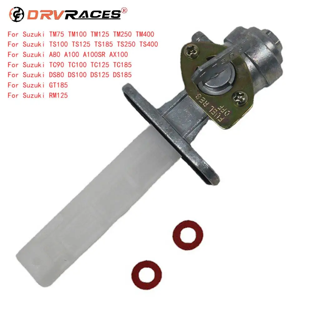 

Переключатель клапана крана газового топлива для Suzuki TS 50 100 125 185 250 ZR50 GP 100 125 DS 80 100 125 185 GN 125 250 GS450