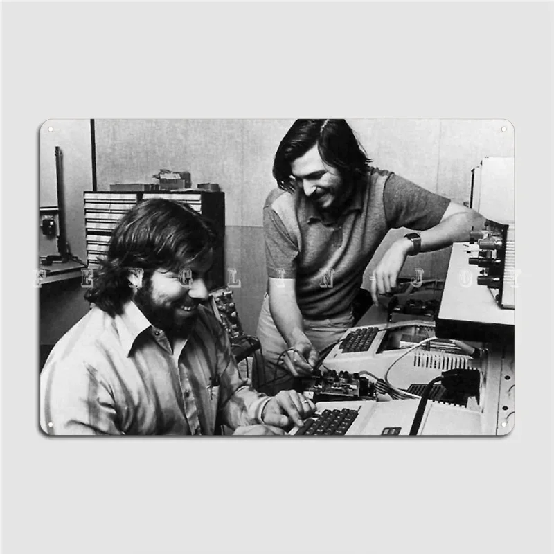 Металлический знак Jobs Wozniak клубная вечеринка бар пещера украшения таблички