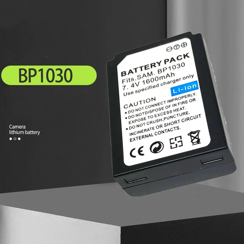 Аккумулятор BP-1030 1600 мАч для Samsung NX200 NX210 NX1000 NX1100 NX2000 NX-300M L10