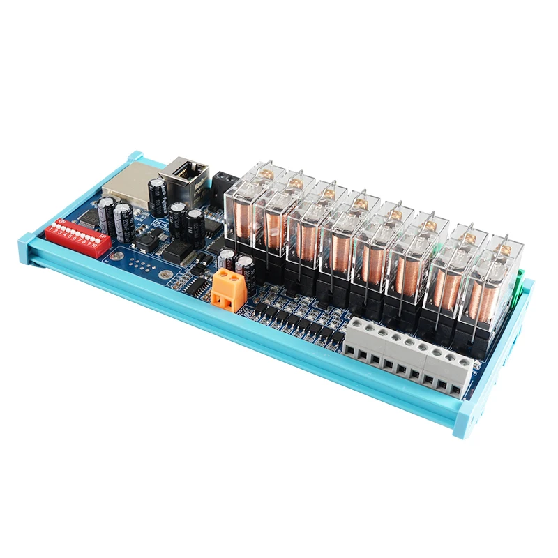 Модуль релейного устройства AoShangMing 8-канальный модуль связи RS485 с входом и выходом