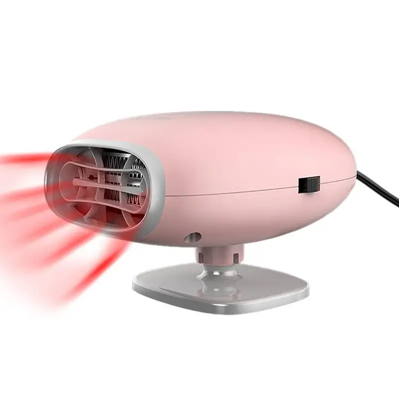 

Windshield Defroster 12v Portable Heater For Car 150W Fast Heating Dryer Windshield Defroster Plug In Cigarette Lighter