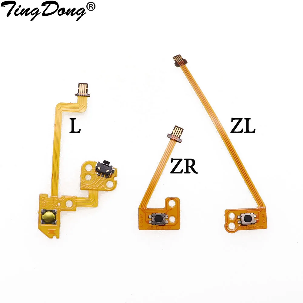 

TingDong ZR/ZL/L Button Key Ribbon Flex Cable Replacement For Nintendo Switch Joy-Con