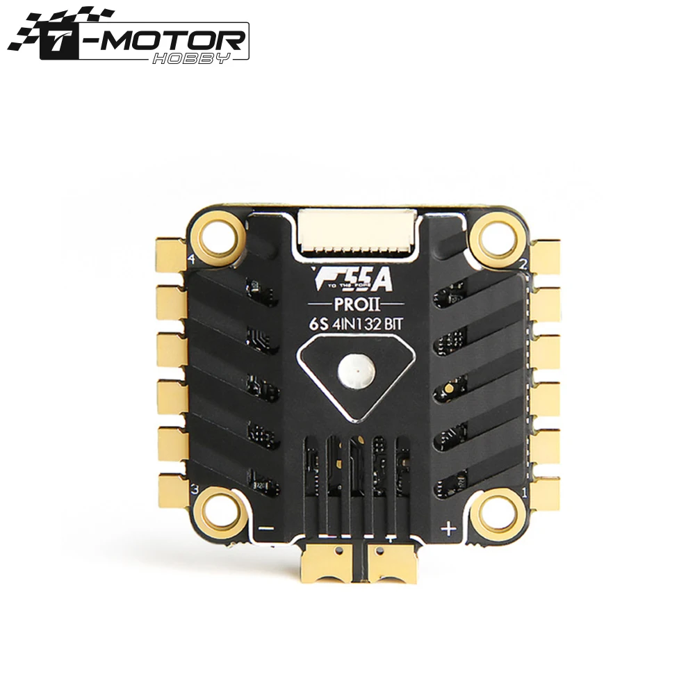 T-Motor F55A PROII 6S 4 в 1 светодиодный 32bit Brushless ESC электрический регулятор скорости для FPV motors RC Racing Drone