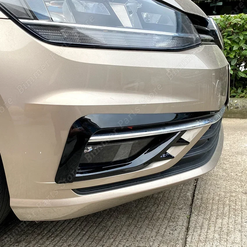 Автомобильный передний Боковой бампер противотуманная фара накладка на