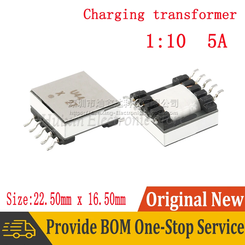 SMD зарядный трансформатор источник питания для вспышки 5A 1:10 10 мкГн