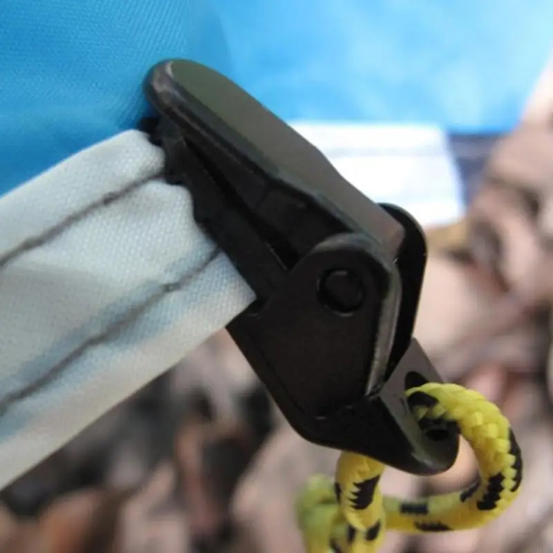 Фото Кэмпинг брезент Canvas Clips Snapper Jaw Grips Trap Tueshen Tool Outdoor Tarps. №3